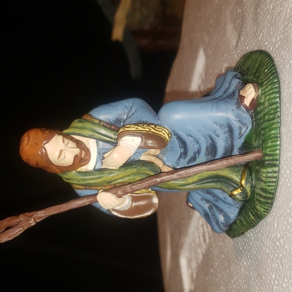 Thomas Kinkade The Holy Family & Holy Night Creche, Hawthorne Village - Picture 9 of 17